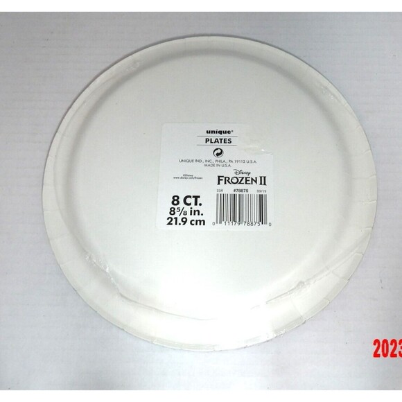 Frozen II 2 Birthday Party Pack Lot Plates Candle Craft Kit Napkins Tablecloth - Picture 2 of 11